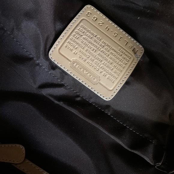 Coach Diaper Bag